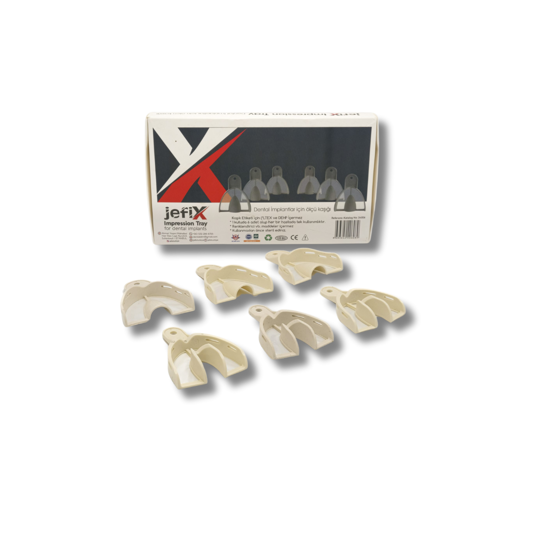 JEFIX Implant Tray - Açık Sistem Implant Ölçü Kaşığı