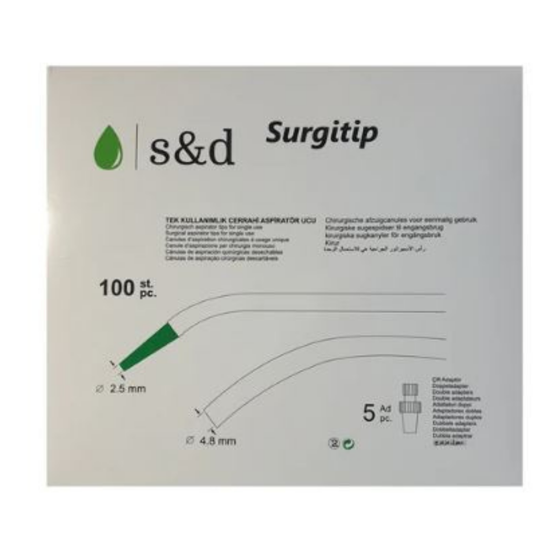 S&D Steril Cerrahi Aspiratör Ucu 100’lük