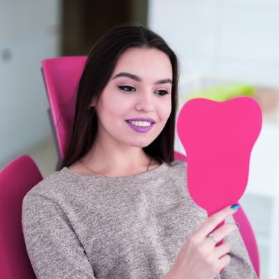 Diş Şeklinde Hasta Aynası