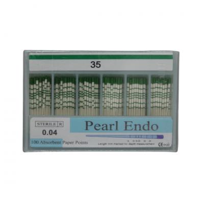 Pearl Dent Endo Paper Points Taper (Açılı) 100 Adet